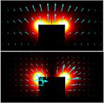 Plasmonic ridge waveguides with deep-subwavelength outside-field confinements