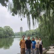 上海大学邓宁副教授（我休大的博士毕业生）来访，周泽昊加盟！